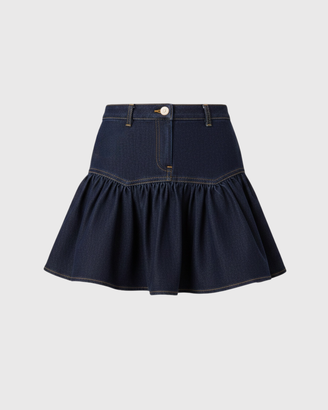 DENIM MINISKIRT