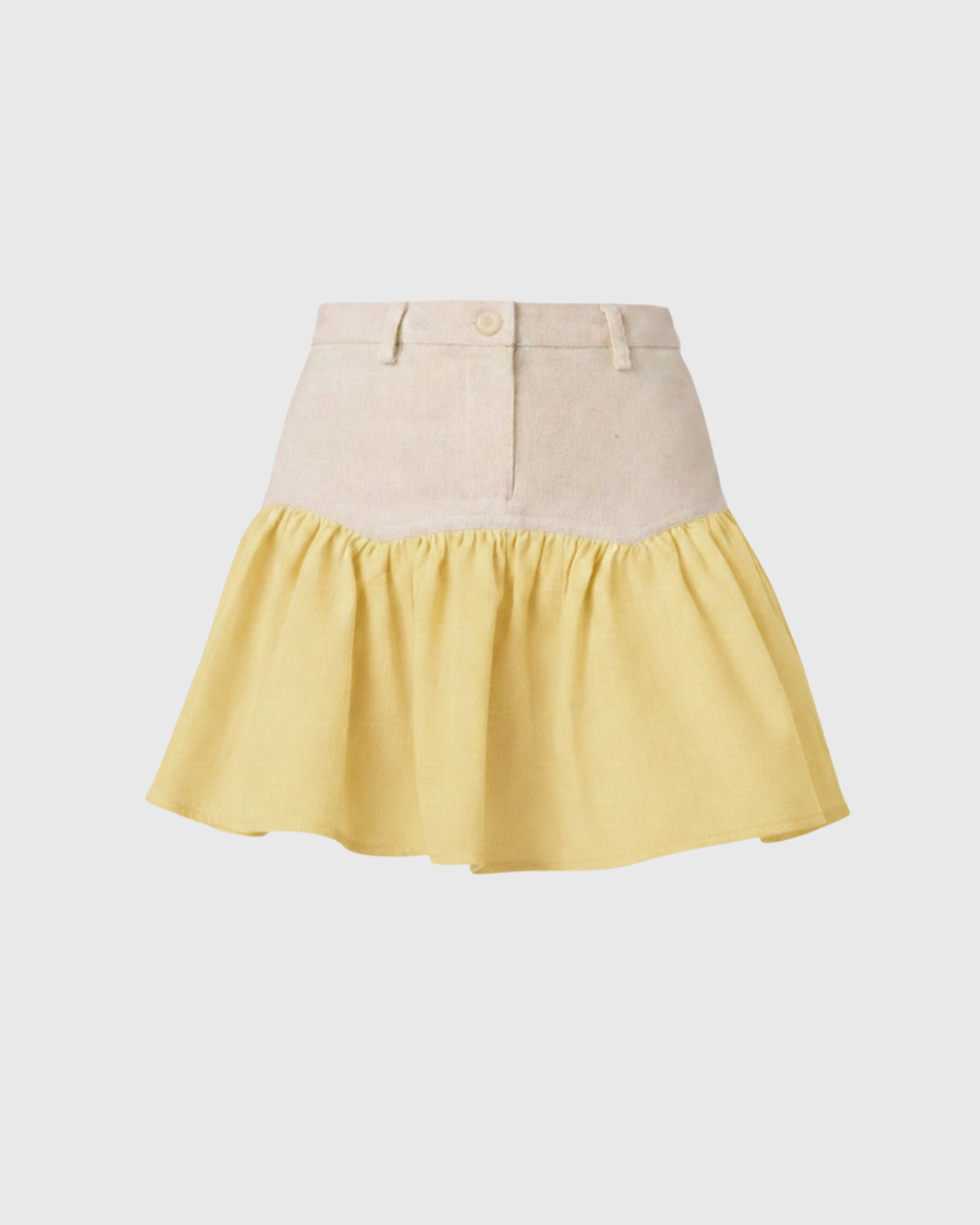 SAND STRIPE MINI SKIRT (SUNNY)