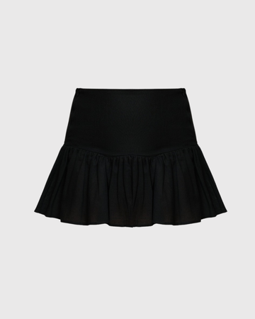 SOLÉ MINI SKIRT (BLACK)