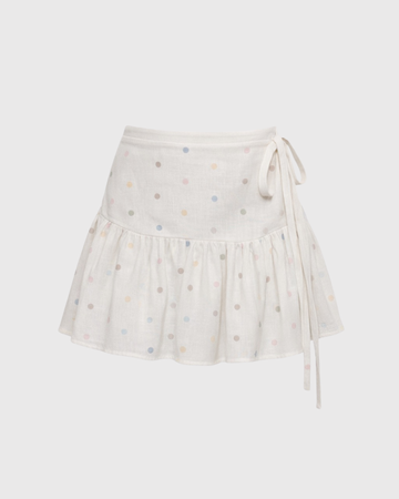 CONFETTI WRAP SKIRT