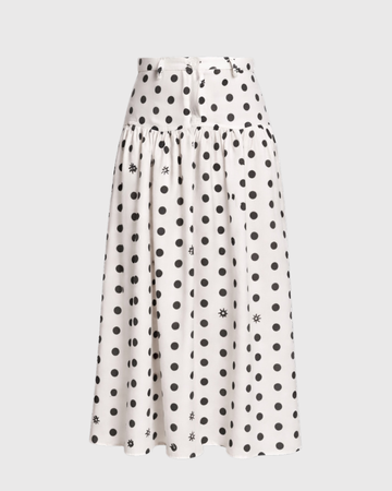 DOTTIE MAXI SKIRT