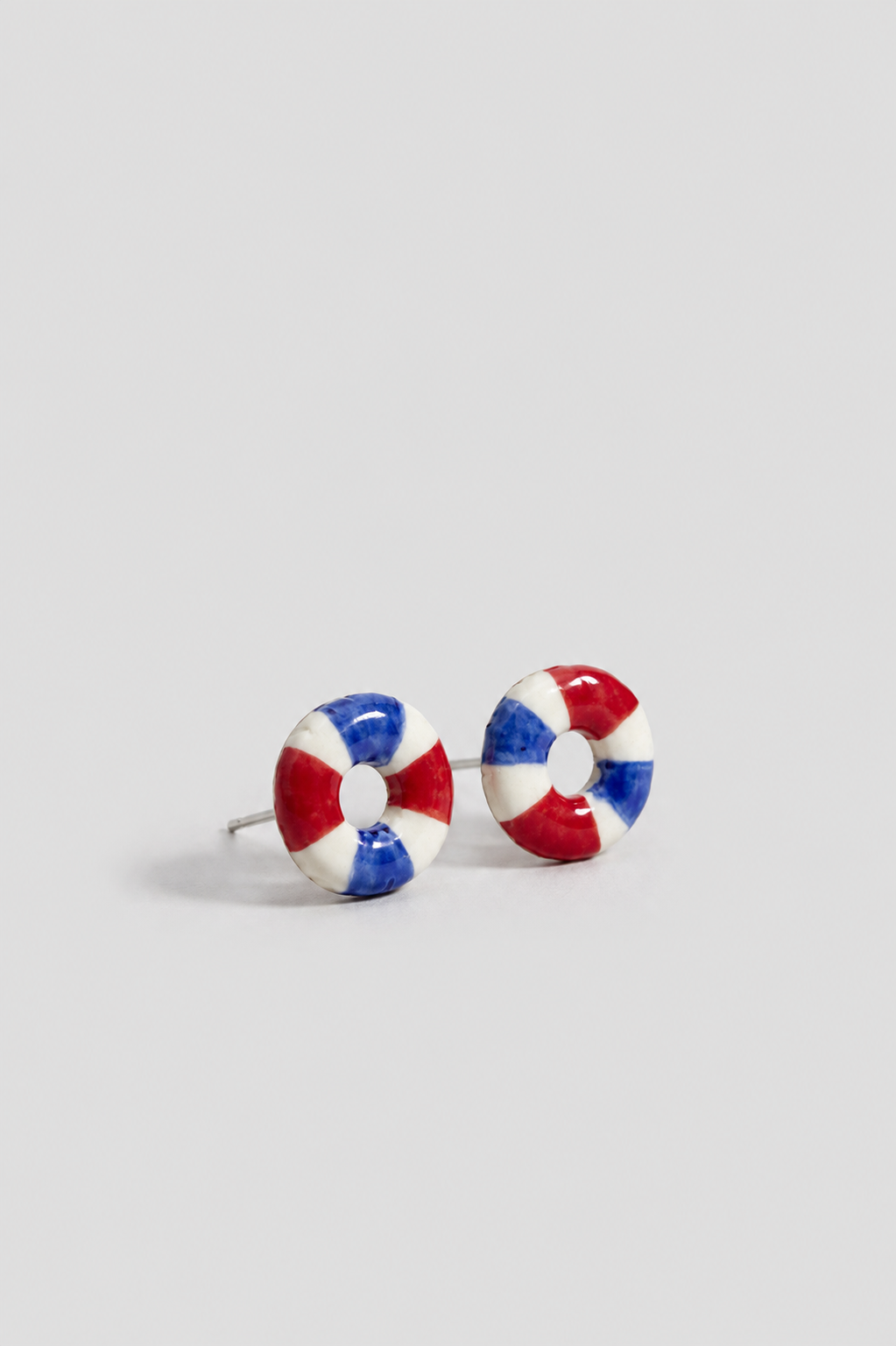 Earrings Flotador Navy