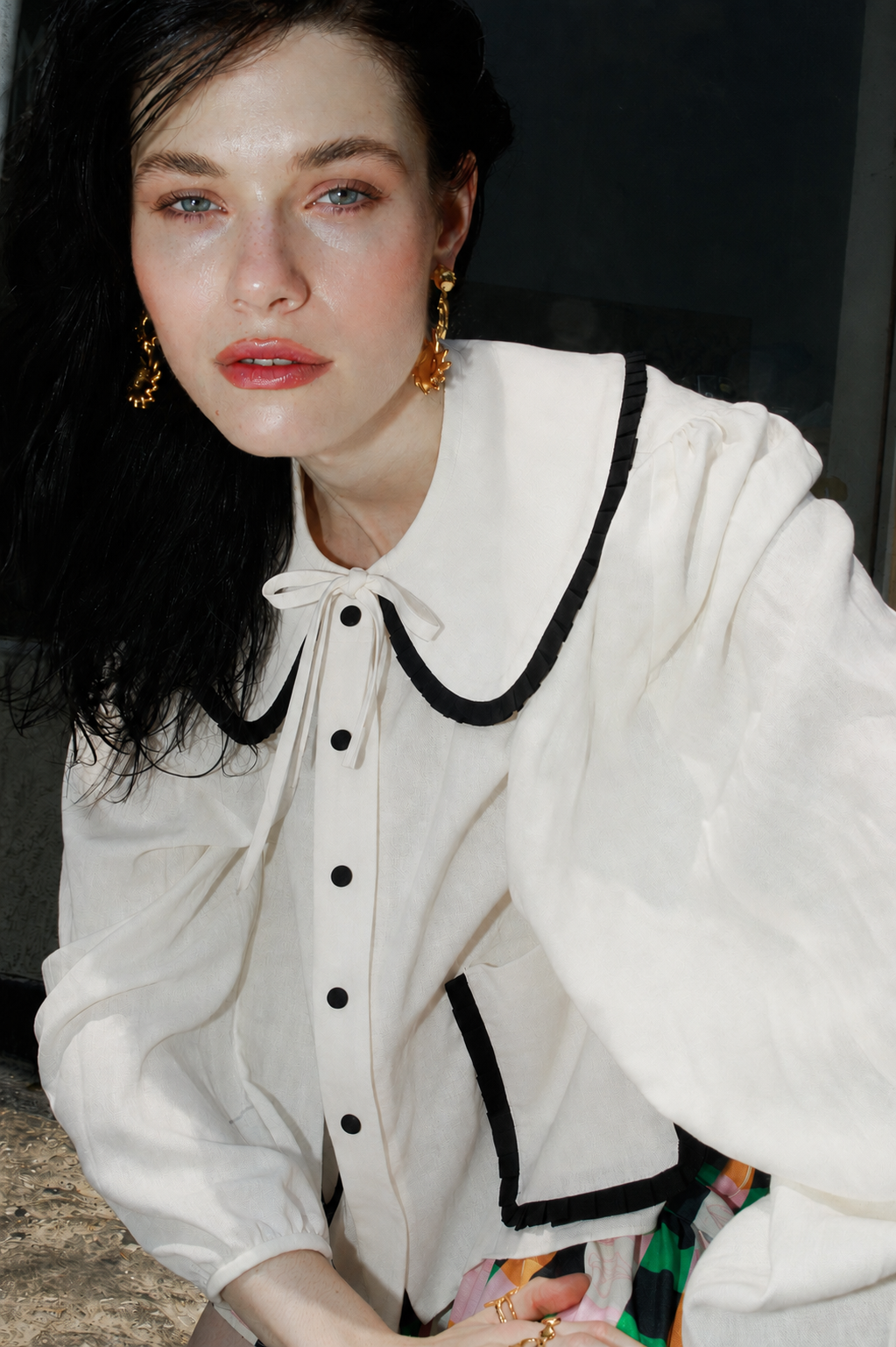 FLOR DE SOL SHIRT (IVORY)