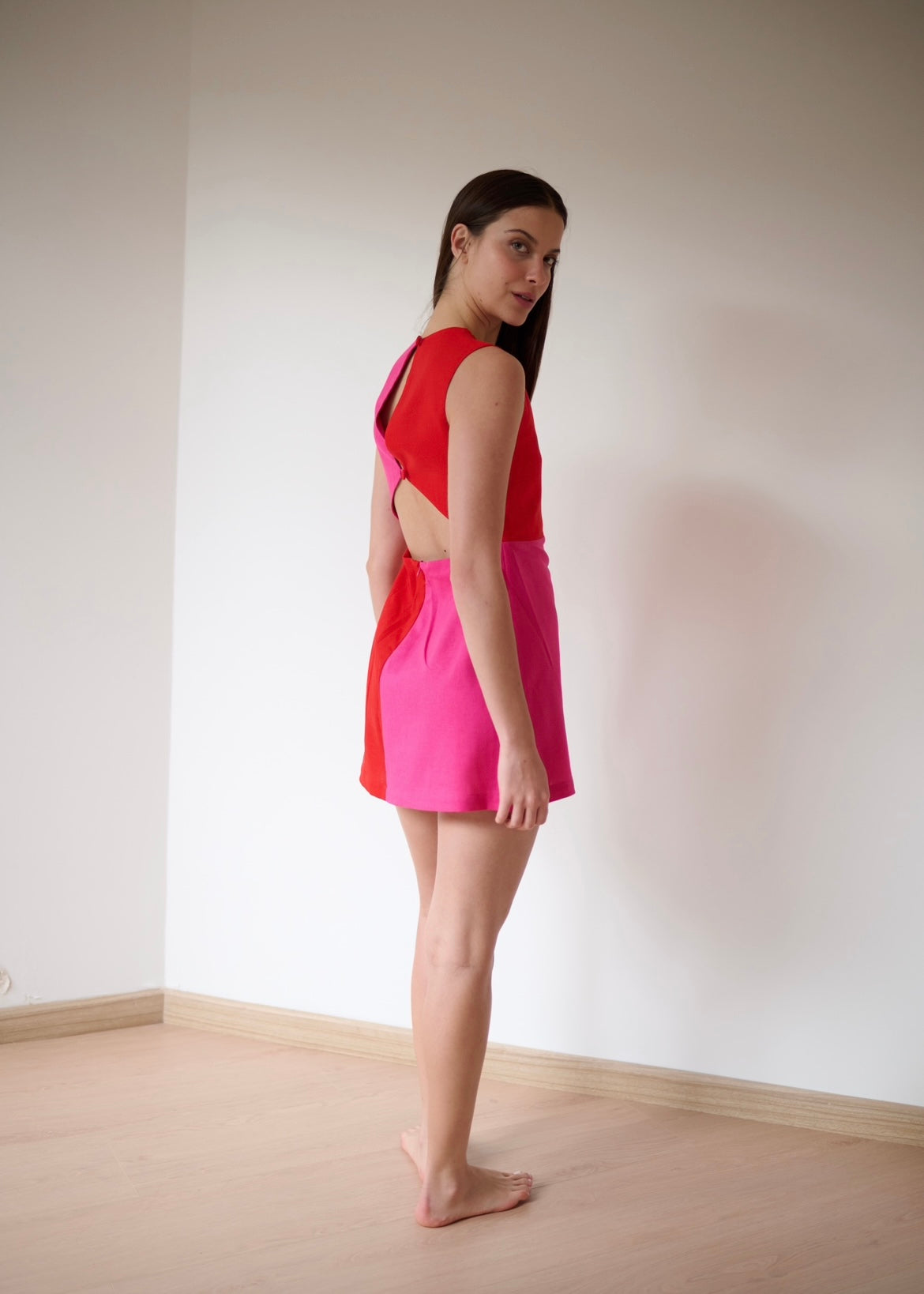 AFTERNOON TEA DRESS (CHERRY)