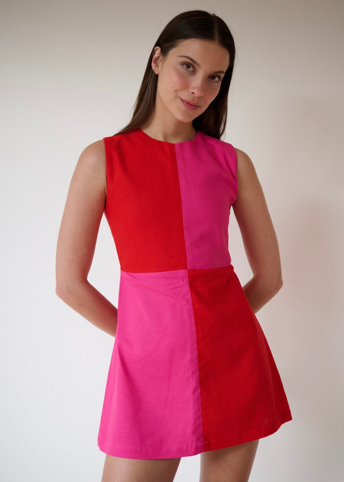 AFTERNOON TEA DRESS (CHERRY)