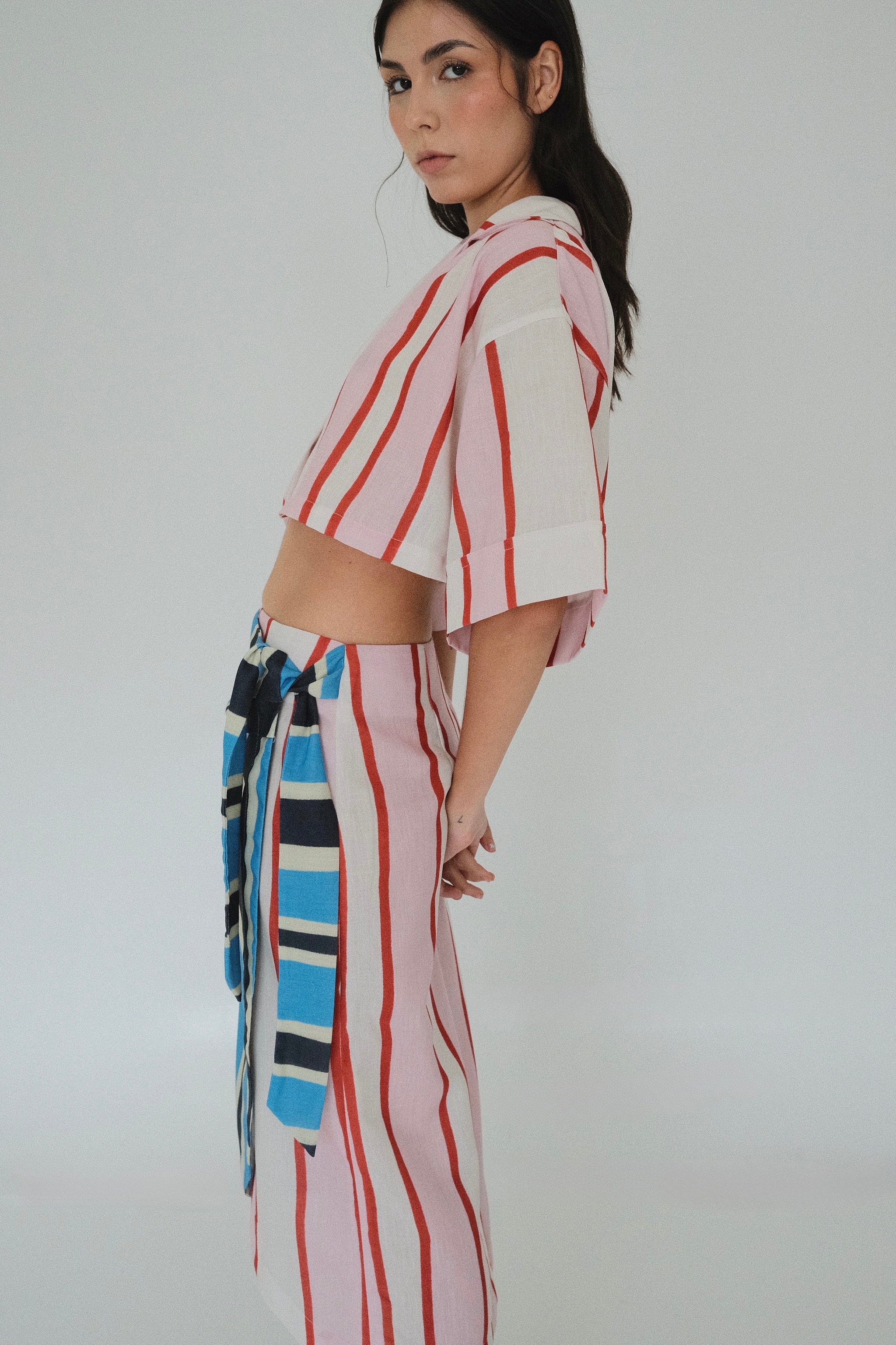 CANDY CROPPED SHIRT
